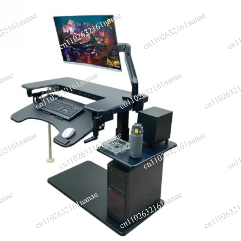 Bedside table lifting table lazy table cockpit suspension shelf Computer desk bed notebook desktop computer desk