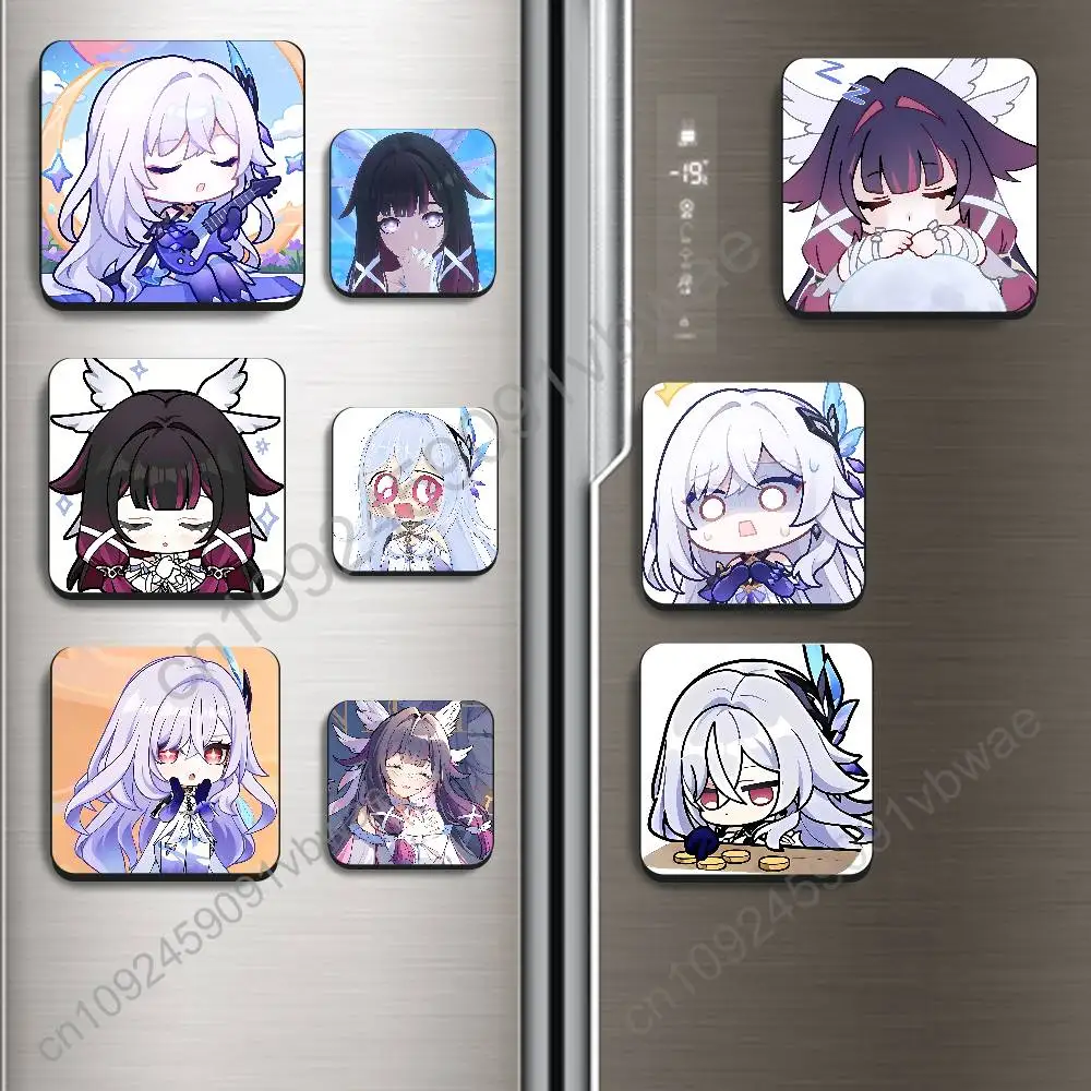 

Skirk Columbina Genshin Impact Best-Selling Strong Magnetic Fridge Magnets Adhesive to Metal Surfaces Leaves No Residue