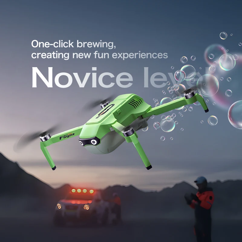 Dron de burbujas M8S para niño - Outdoor Kids In An Indoor World reseña y precio