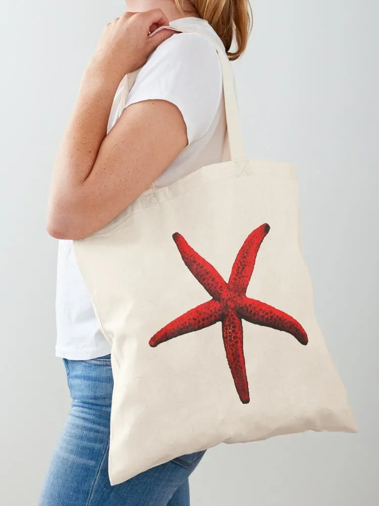

Starfish Tote Bag supermarket folding bag canvas tote Women's shopper bag shopper women