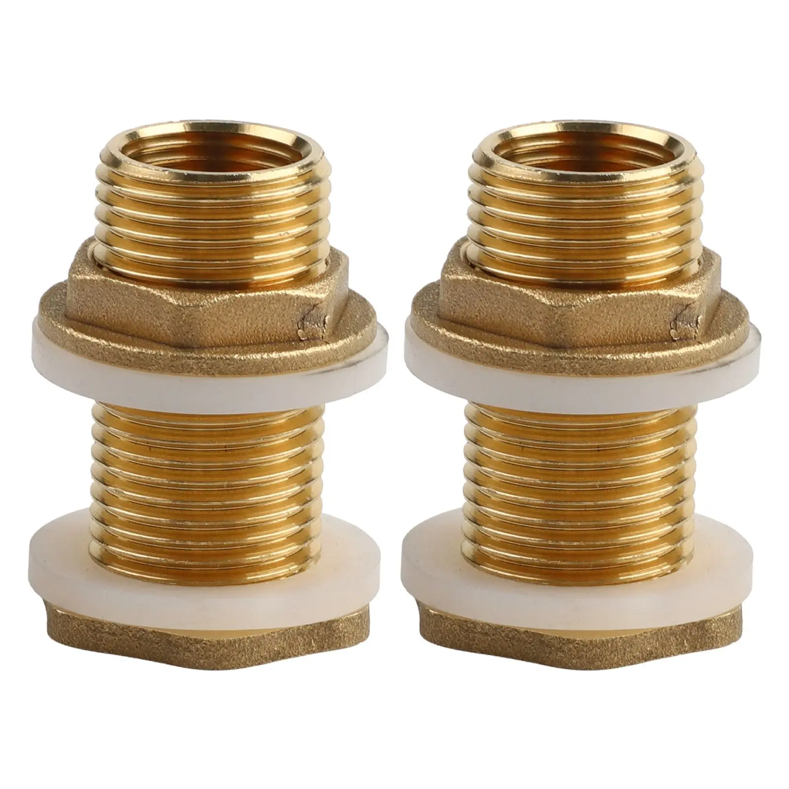 

Drainage Outlet Brass Water Tank Connector Garden Watering Connector Leak Prevention System Compatible With Hoses