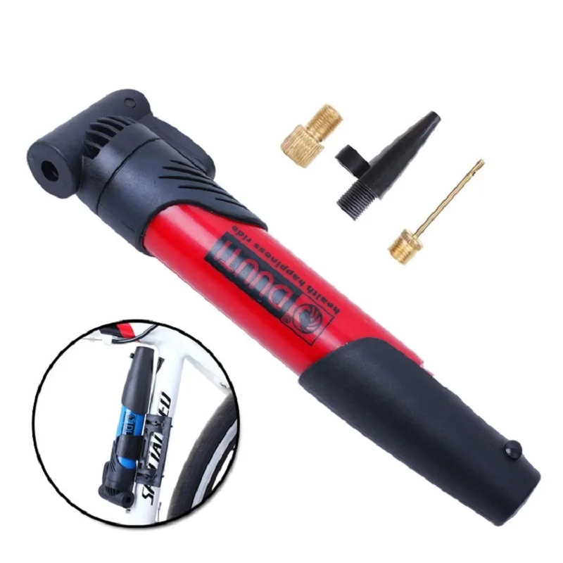 Mini Portable High-strength Plastic Bicycle Air Pump Bike Tire Inflator Super Light Accessories MTB Road Bike Cycling Pump