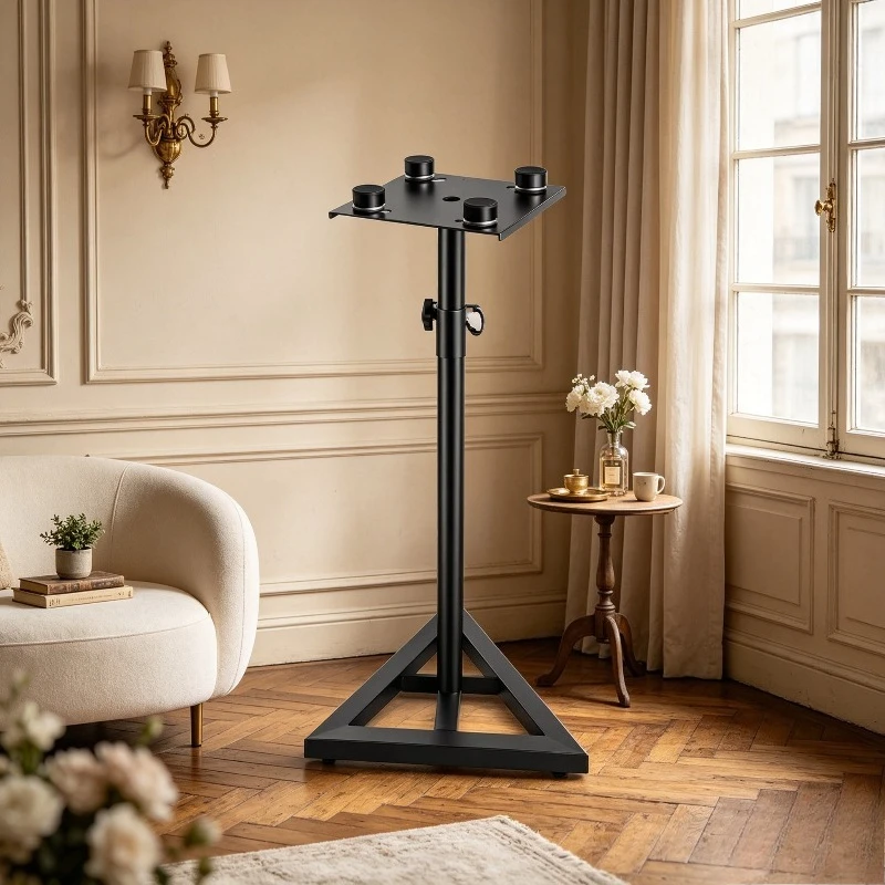 FISO monitor speaker stand TL600 studio lift tripod stand for floor-standing 4-inch, 6-inch, 7-inch, 8-inch audio stands
