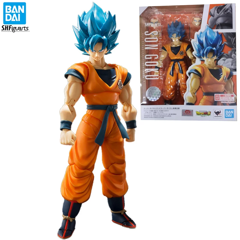 

[In Stock] Original Bandai S.H.Figuarts Super Saiyan God Son Goku 140 mm Nice Collectible Anime Action Figure Model Toys