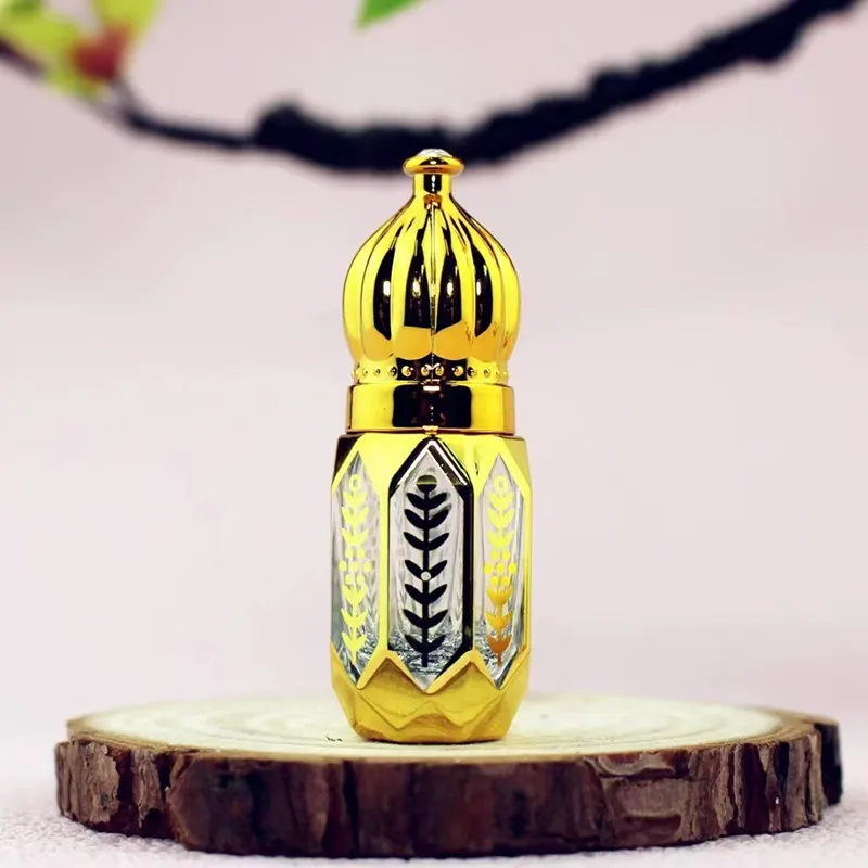 10/30pcs Essential Oil Roll On Bottles 3ml 6ml Glass Roller Bottles Empty Refillable Bottles Perfume Containers Sample Test Vial