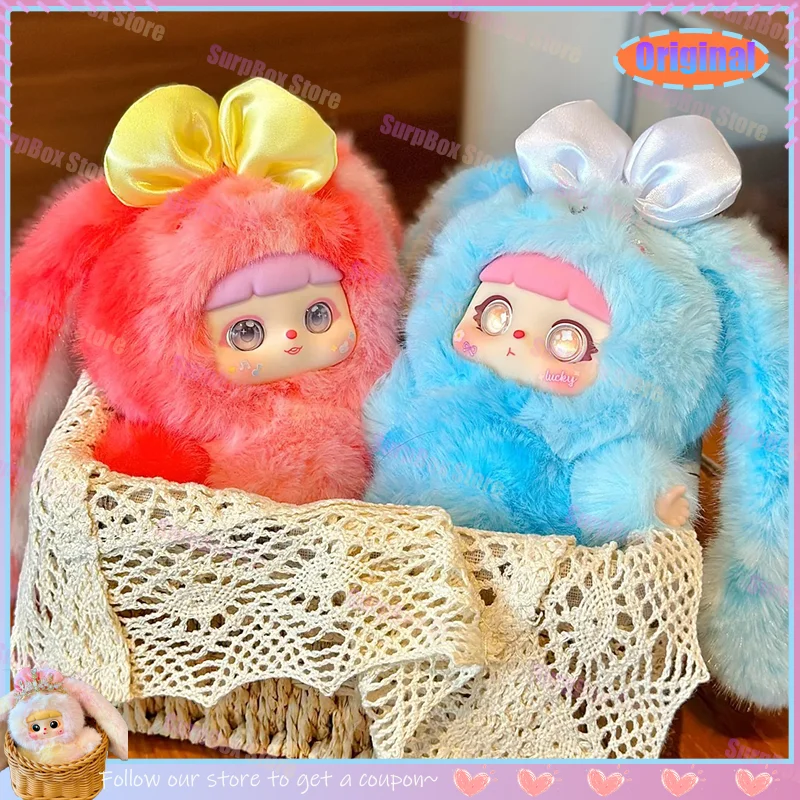 

Оригинальный Samuel Kitten Magic Little Rabbit Series, плюшевые слепые коробки, коллекционные фигурки, сумки для кукол, подвески, фигурки, подарки
