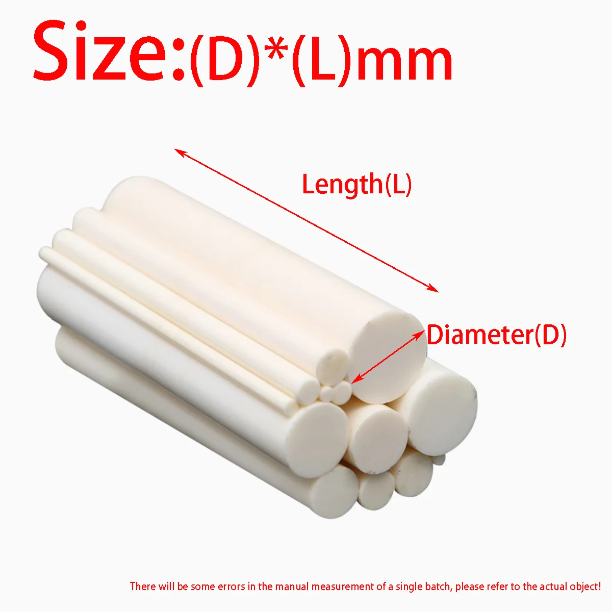 99 Alumina Mirror Ceramic Rod, Insulated, Wear-Resistant, High-Temperature Resistant Corundum Rod, Stirring Rod