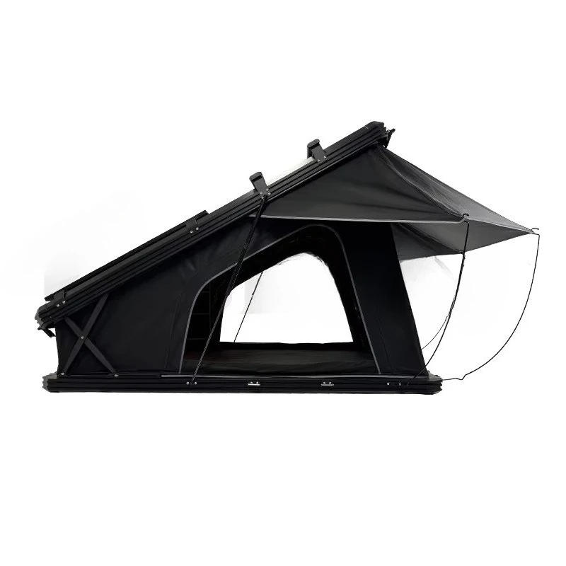 X Hinge Big Size Aluminum Hard Shell RTT 2-3 Person X Frame Roof Top Tent Clamshell Rooftop Tent