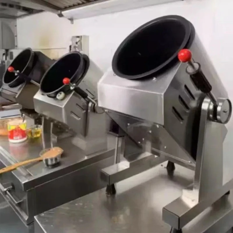 Automatic Robot 3500W Fast Food Restaurant Fried Rice Wok Intelligent Stir Fry Cooking Robot