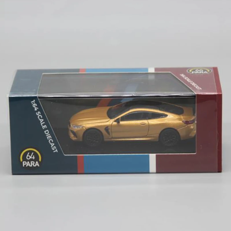 PARA 1:64 M8 Coupe coche de aleación fundido a presión y vehículos de juguete modelo de coche modelo a escala en miniatura coche de juguete para niños