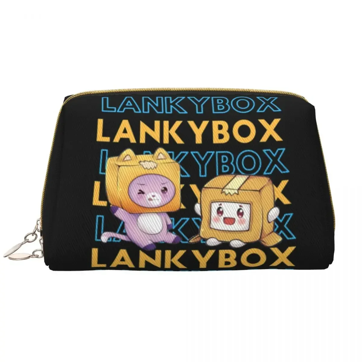 Cartoon Tv Movie Lankyboxs Cosmetic Bag Women Cute Big Capacity Makeup Case Beauty Storage Toiletry Bags