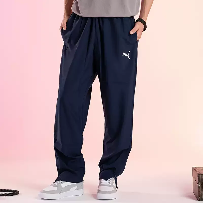 PUMA Men's Pants Official Authentic 2026 Summer Style Sports Pants Casual Pants Tapered Pants Woven Long Pants Men 657327-06