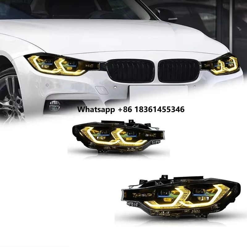 

For 3 Series F30 F35 Headlights 2013-2019 LED Projetor Headlamp Daytime Running Light Automotive Accessories Car Lights