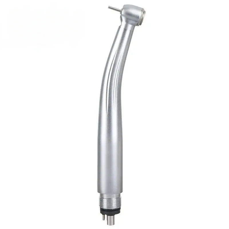 LED E-Generator Turbine High-Speed Handpiece, 2/4 Holes, Push Button, 4-Point Air & Water Sprays Optimal Cooling,Ceramic Bearing