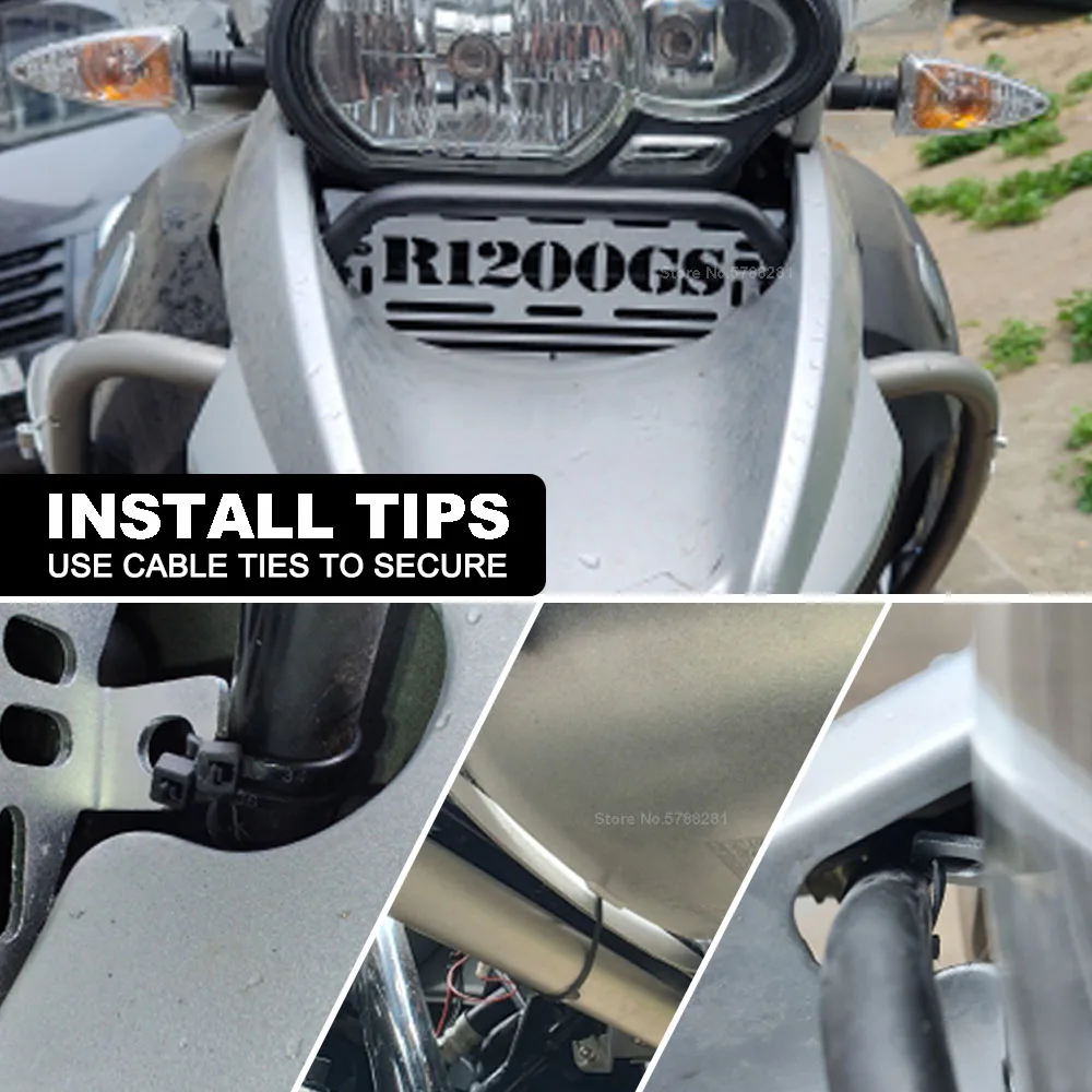 For BMW R1200GS ADV R 1200 GS R 1200 GS Adventure 2006-2012 Motorcycle Aluminium Oil Cooler Guard Cover Protector Grill Grille
