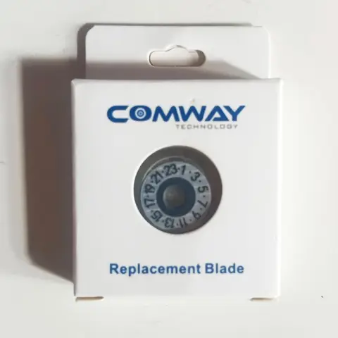 COMWAY CC-03 원스텝 섬유 절단 칼 원래 고정밀 절단 칼 48000 블레이드 수명