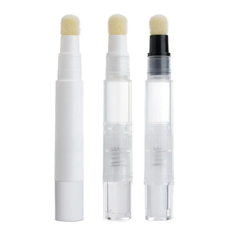 Waterproof Rotary Concealer Container Refillable Portable Subpackage Tube Head Spong Sub-Packing Empty Bottle With Brush Women