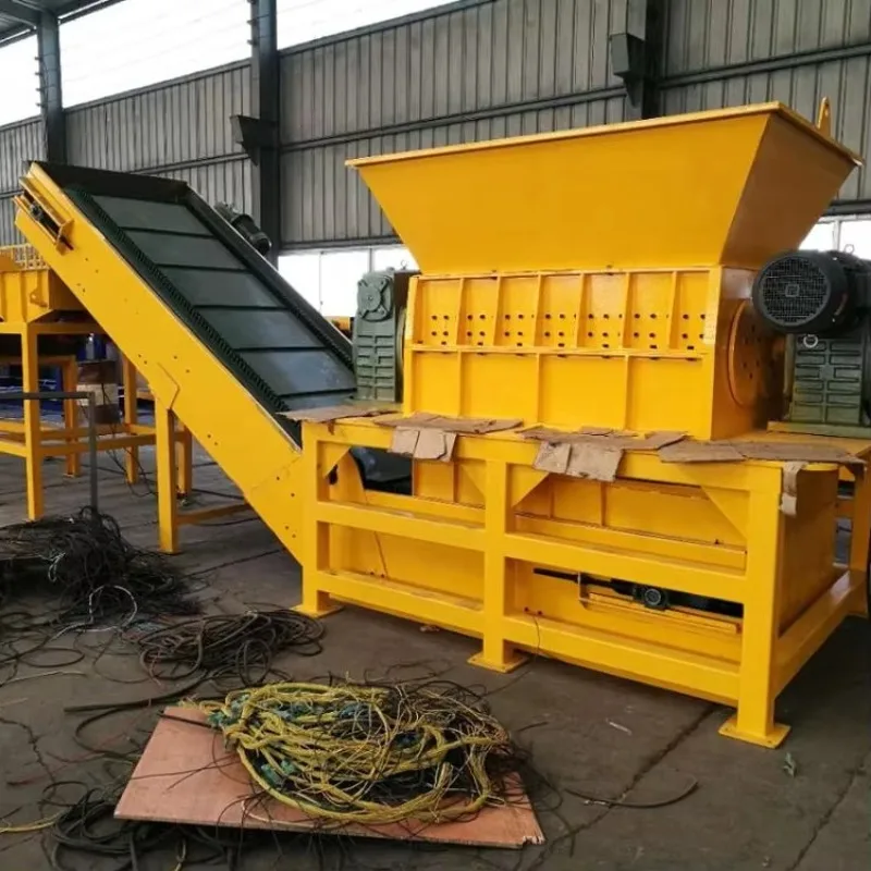 Multi Voltage Industrial Shredder Wide Voltage Adaptation Crusher Different Area Power Supply Available Shredder