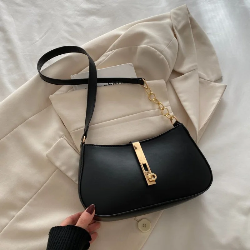 

Popular Classic High-End Leather Women's Shoulder Bag Luxury Brand Fashionable Elegant Daily Commuter Vintage Bag​
