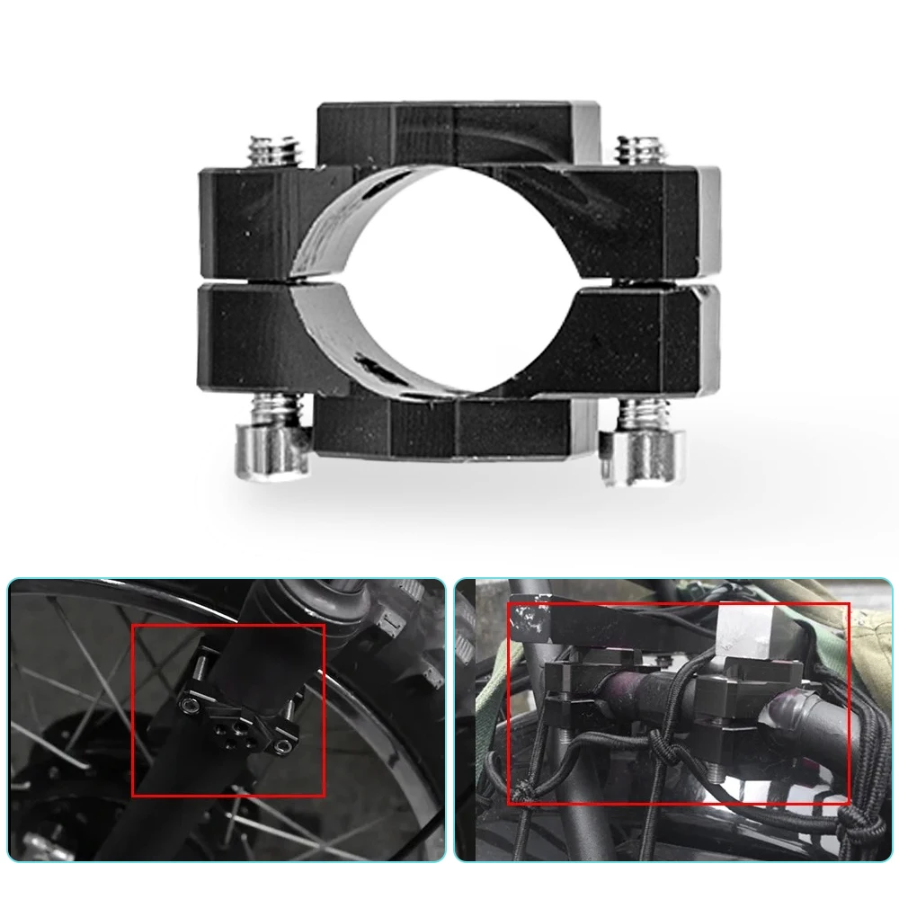 Motorrad Stent Halterung Lenker Stoßstange Klemme Hilfs Scheinwerfer Scheinwerfer Halterung Clip Telefon Lenker Halter