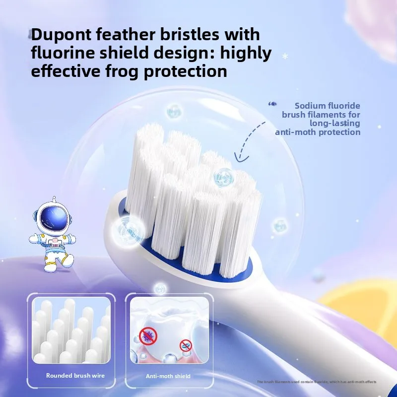 SG-850 Suitable for SEAGO Children's Sonic Electric Toothbrush SG-567/sk3/EK2/SG-2711/ SG567, 4pcs