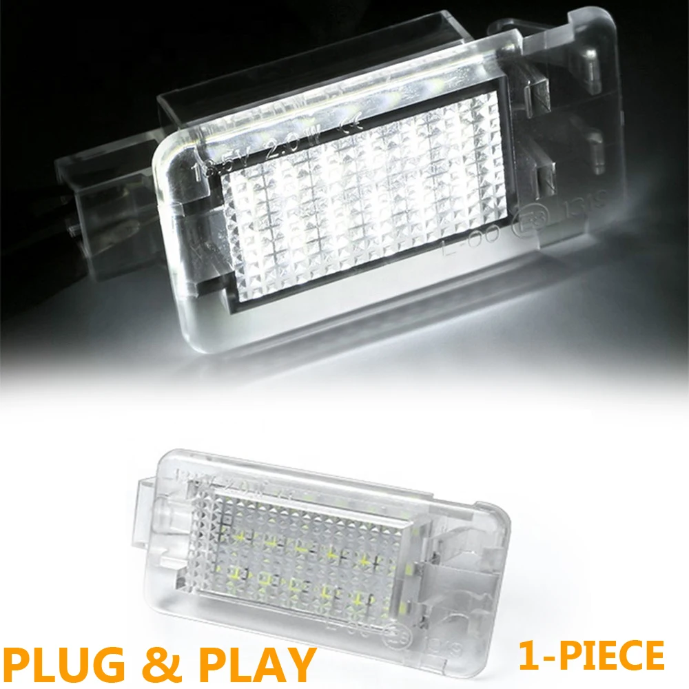 White 18-SMD LED Trunk Cargo Area Lamps For Volvo V50 S40 S60 XC90 V70 S80 C30 XC70 C70 LED Luggage Compartment Light Trunk Lamp