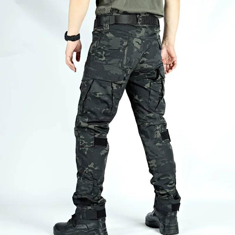 New Men Cargo Casual Pant Multi-Functional Tactical Pants Outdoor Hiking Multi-Pocket Man Trousers Hunting Working Clothing