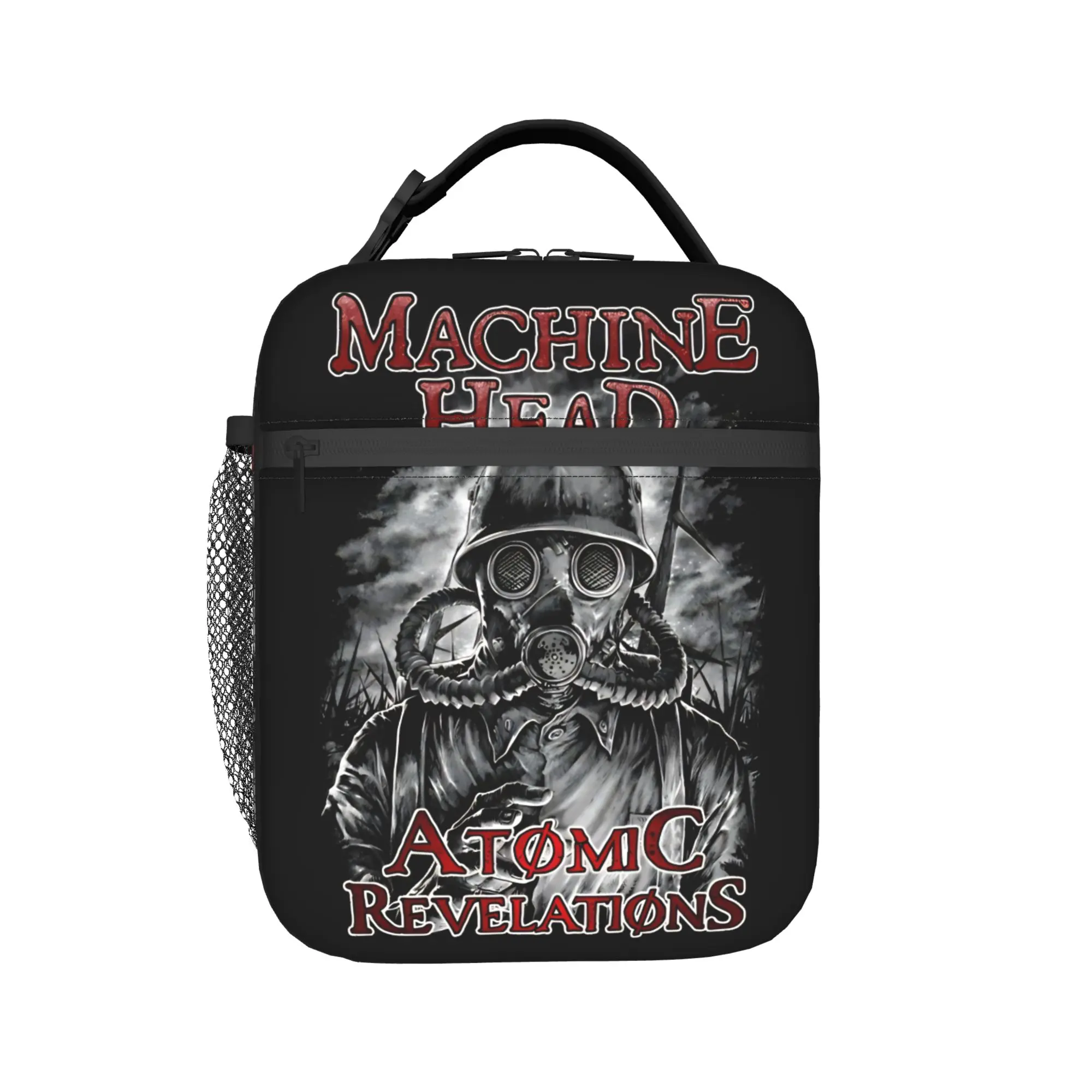 Machine Head Anatomic Revelations Lunch Bag For Women  Designer Lunch Box Vintage Outdoor Picnic Cooler Bag Tote Food Bags