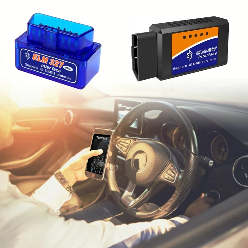 ELM 327 V2.1 OBD2 Code Reader Bluetooth ELM327 OBDII Auto Accessories OBD2 Car Diagnostic Tools Scanner Universal