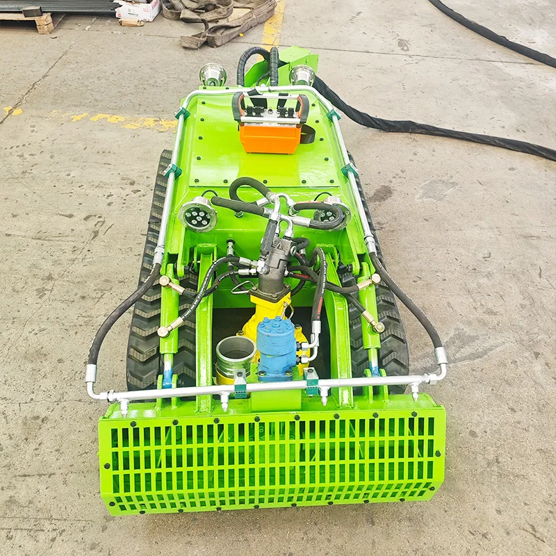 Remote Control Dredging Robot for River and Pond Silt Removal