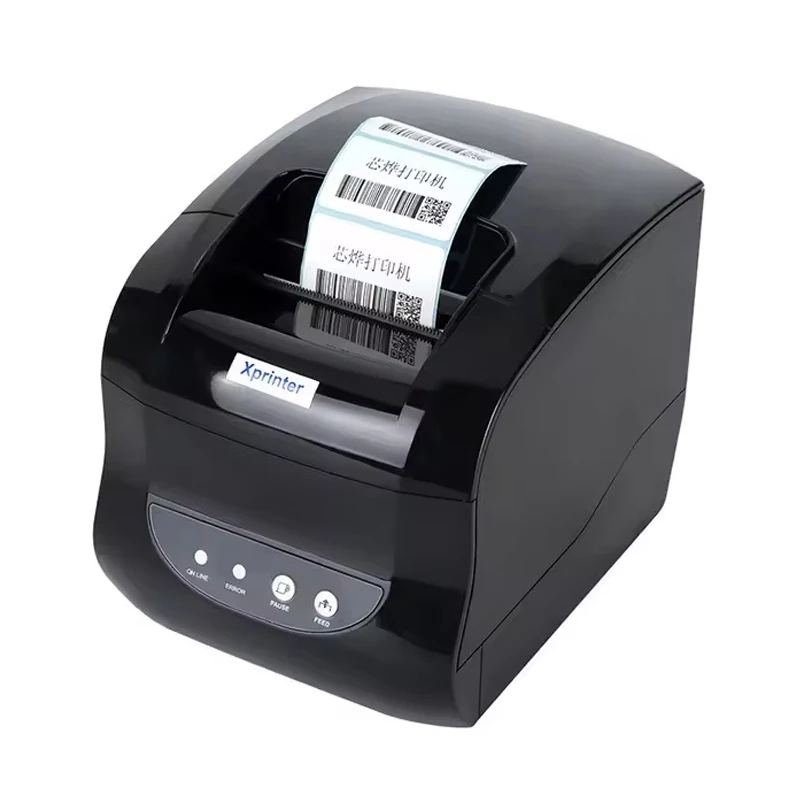 

Xprinter XP-365B 80mm 3inch Desktop USB Wifi Bluetooth Thermal Label Receipt Barcode Printer for Supermarket