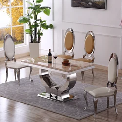 Conference Hallway Dining Tables Modern Console Hall Marble Conference Dining Table Nordic Table A Manger Luxury Furniture