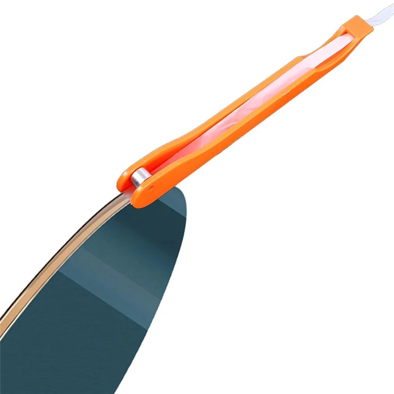 أداة رقائق يدوية من PORK للزجاج الملون، أداة رقائق نحاسية محمولة، مجموعة أدوات صنع الزجاج الملون العملي