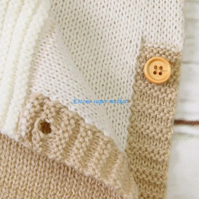 090B الطفل الرضيع حديثي الولادة قماش للف الرضع الخريف الشتاء كيس النوم هود زر عربة Footmuff كيس النوم محبوك المغلفات #1