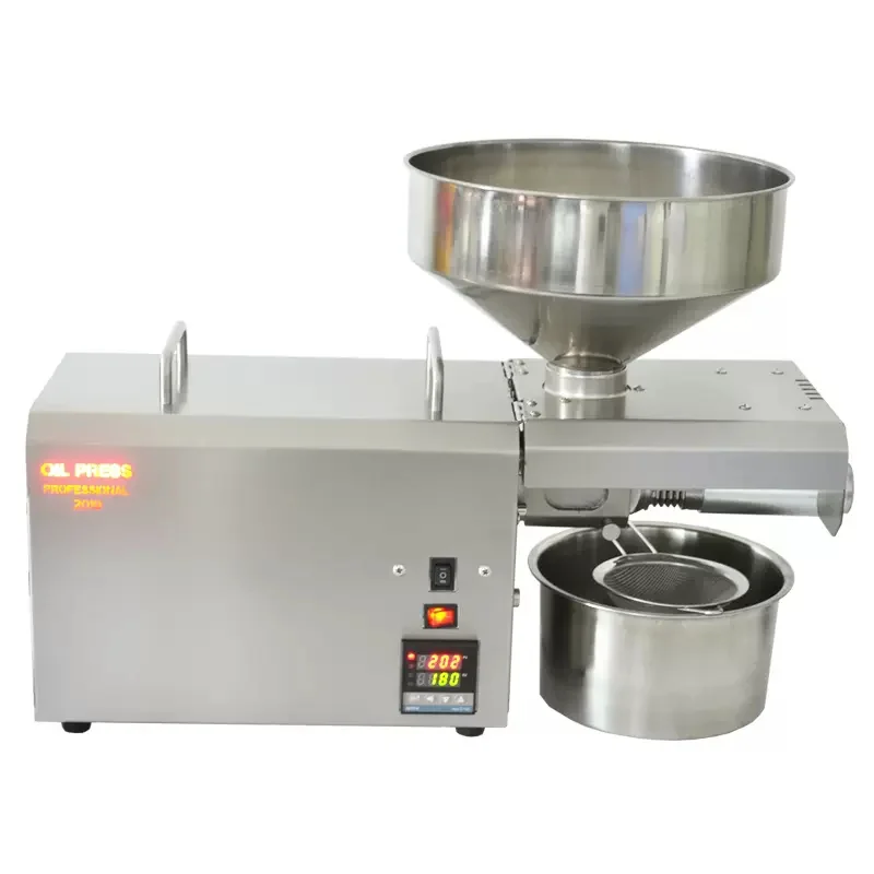 220V/110V S8 Oil Press Machine 1500W Electric Oil Extractor Machine Stainless Steel Oil Presser with High Pressing Speed