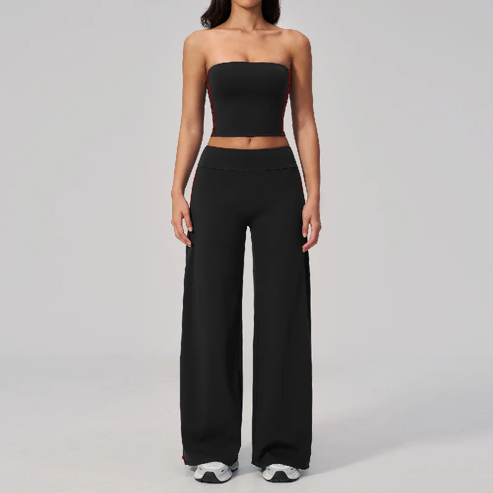2PCS Yoga Clothes Athletic Wea - Pilates In Yoga Pants ulasan dan harga