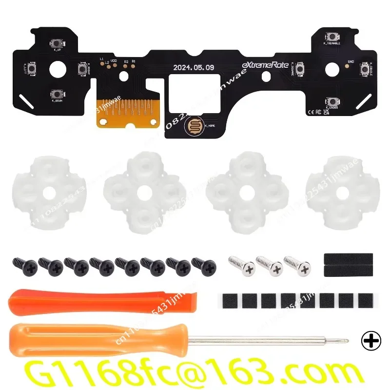 PS5 Controller BDM-030/040/050 Extreme Value Customized Tactile Dpad Action Buttons Face Buttons Mouse Face Click Kit part