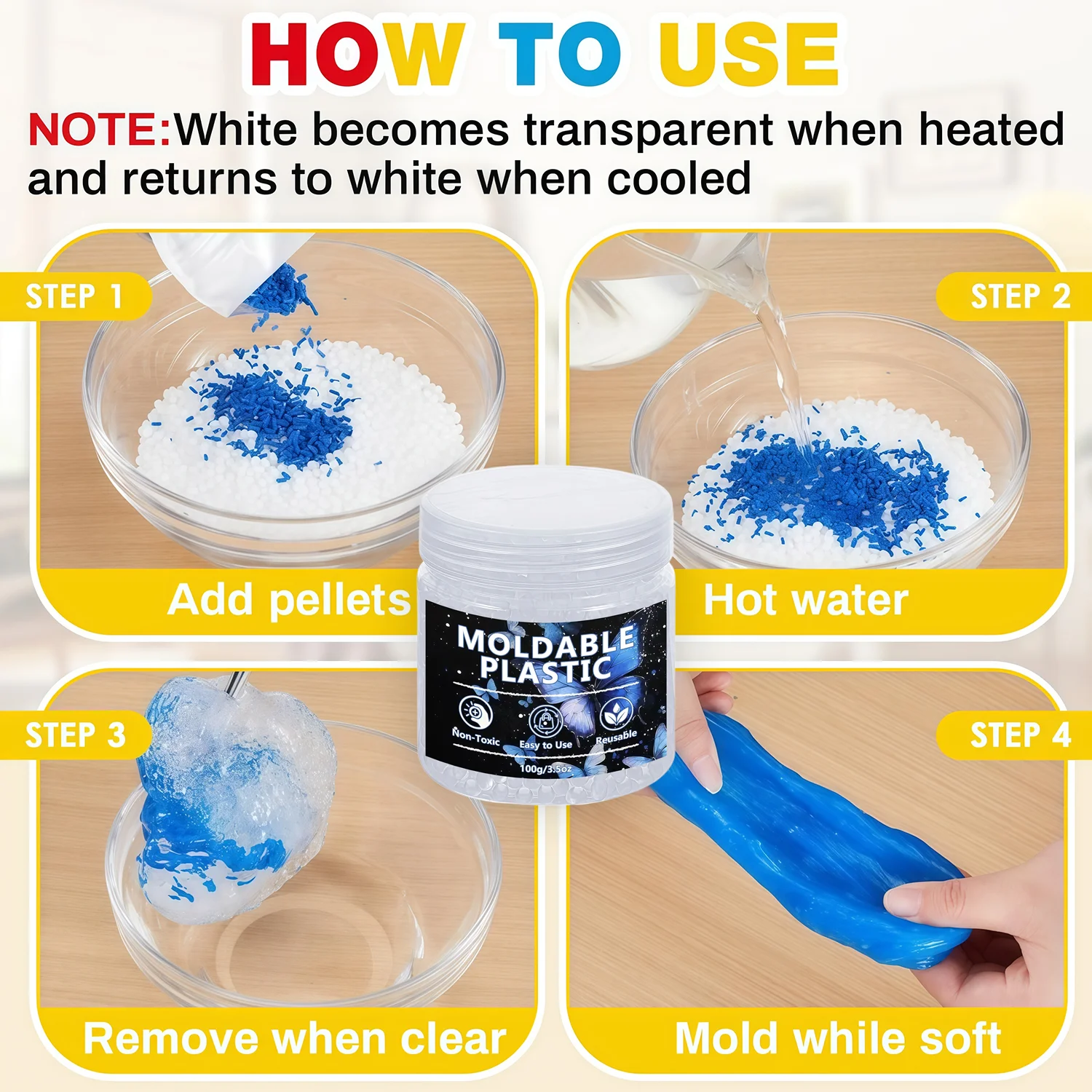 3.5Oz/7Oz Polymorph Peletler,  - Thermoplastic Pellet incelemesi ve fiyatı