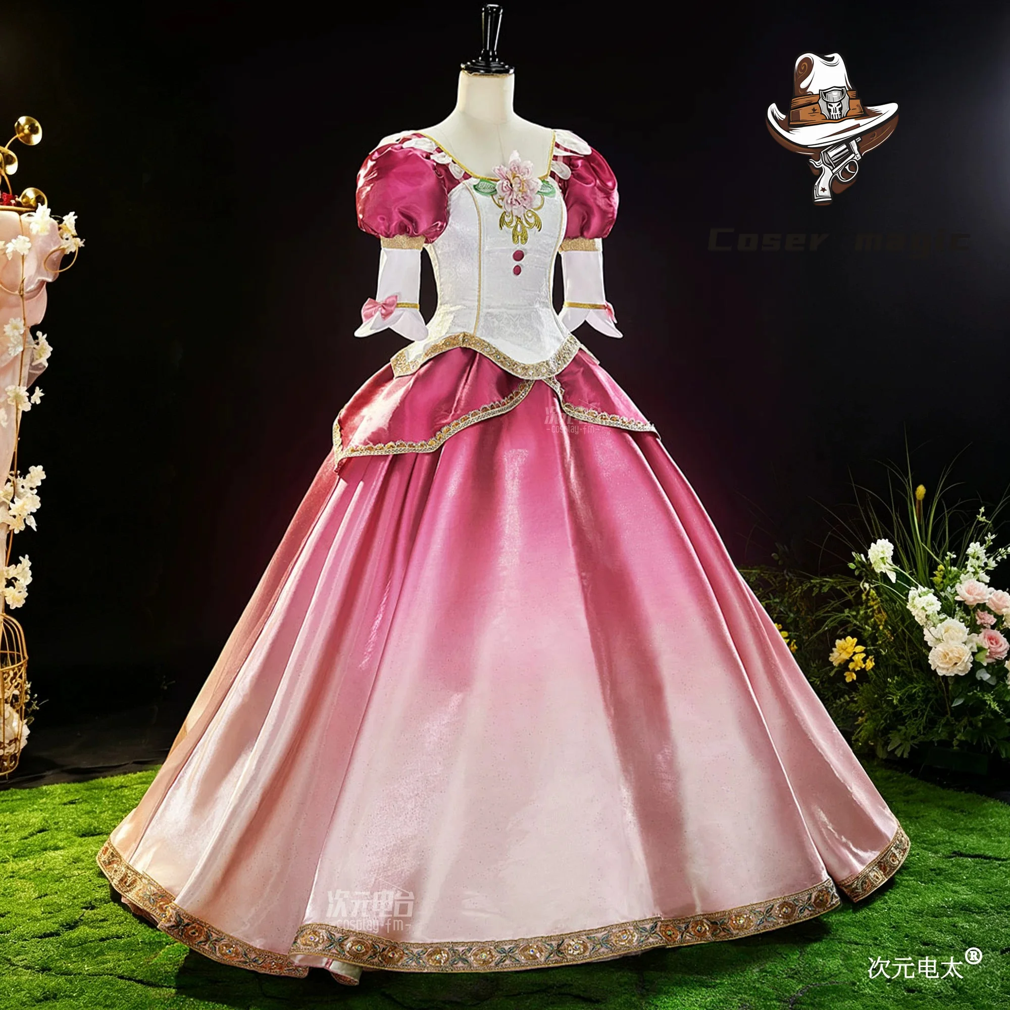 Disfraz de Princesa Janessa de 12 Princesas Bailarinas, Nuevo Vestido Elegante para Mujer, Disfraz de Princesa para Halloween y Carnaval