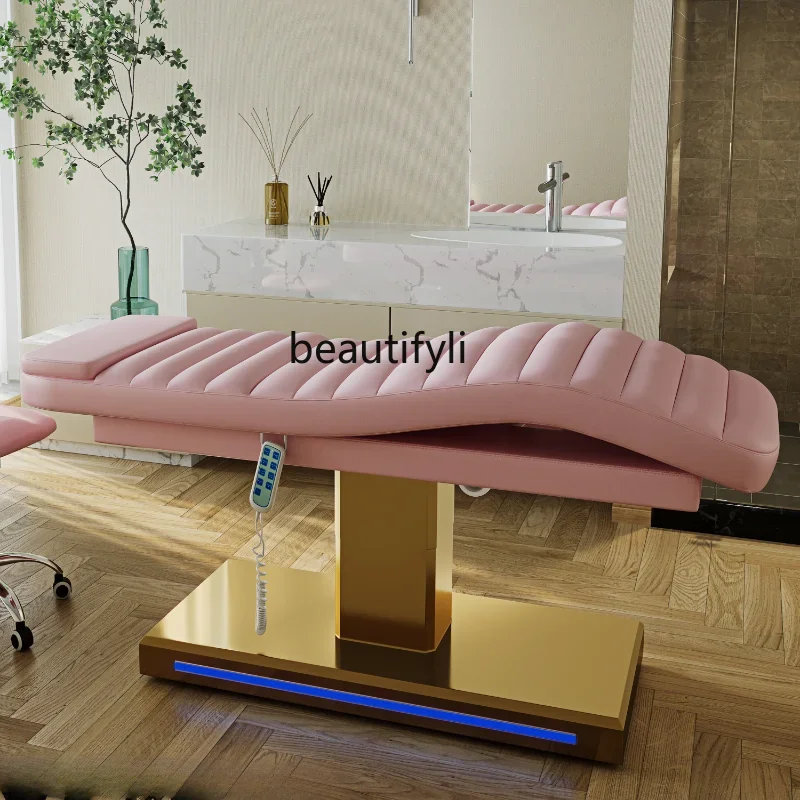 

ss newPlastic Bed Operating Treatment Tattoo Chair Electric Beauty Multifunctional Elevated Bed Injection