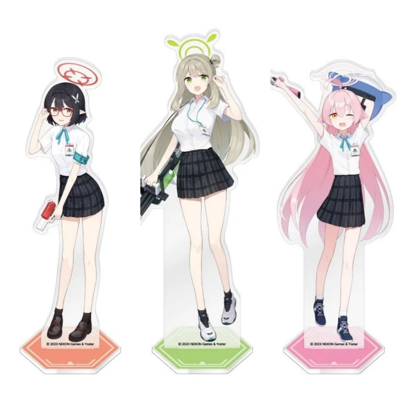 

Blue Archive Urawa Hanako Hayase Yūka Anime Figure Acrylic stand standing Desktop Plate Stand Ornaments Holiday gifts