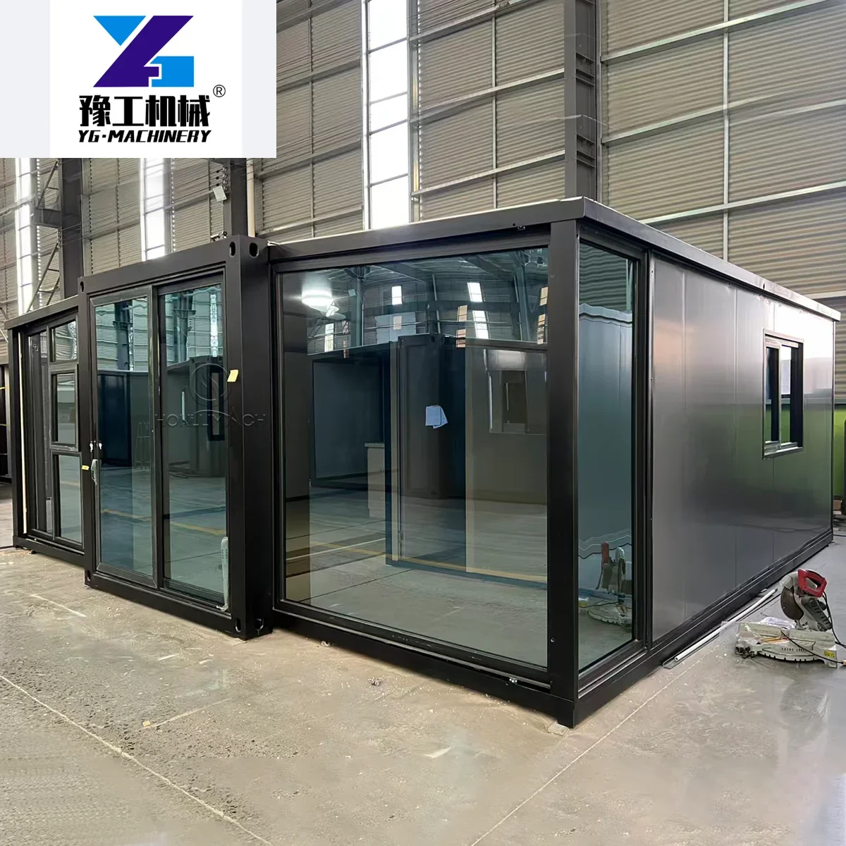 Modular House 2 3 Bedrooms Prefab Folding Container House 20ft 40ft Luxury Mobile Expandable Container House