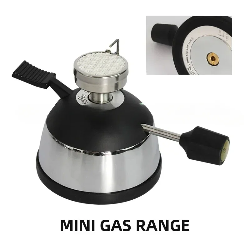 Universal siphon pot maker mocha heater tabletop portable coffee gas stove