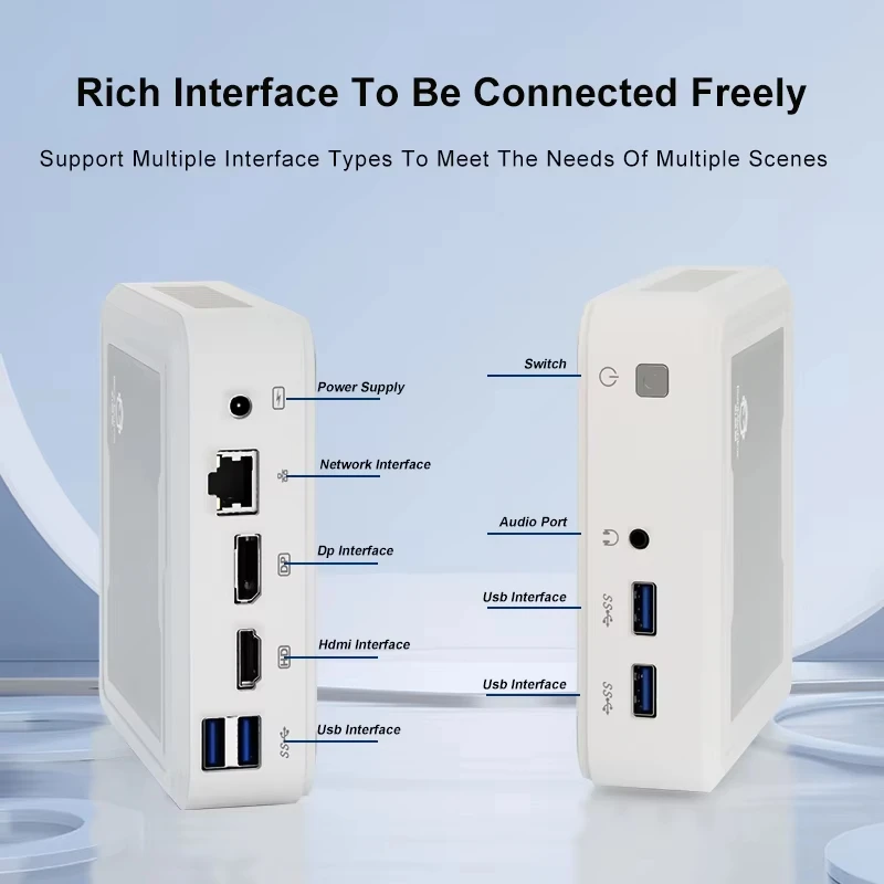 GenMachine جديد AMD Ryzen5 2500U كمبيوتر صغير Ryzen7 2700U Windows 11Pro ثنائي القناة WIFI5 BT4.2 كمبيوتر مكتبي للألعاب #3