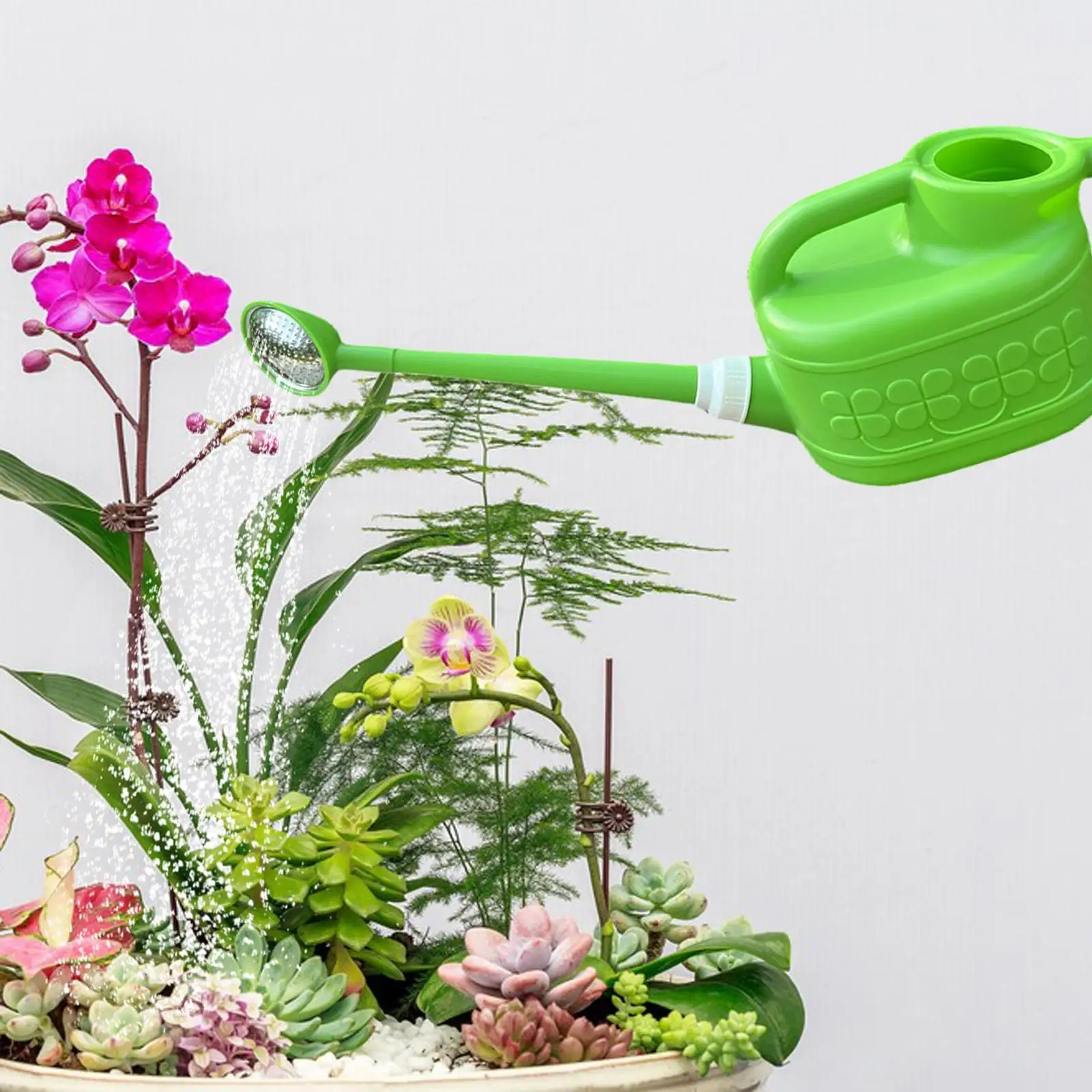 

10L Watering Can with Detachable Spray Head with Two Handle Portable Watering