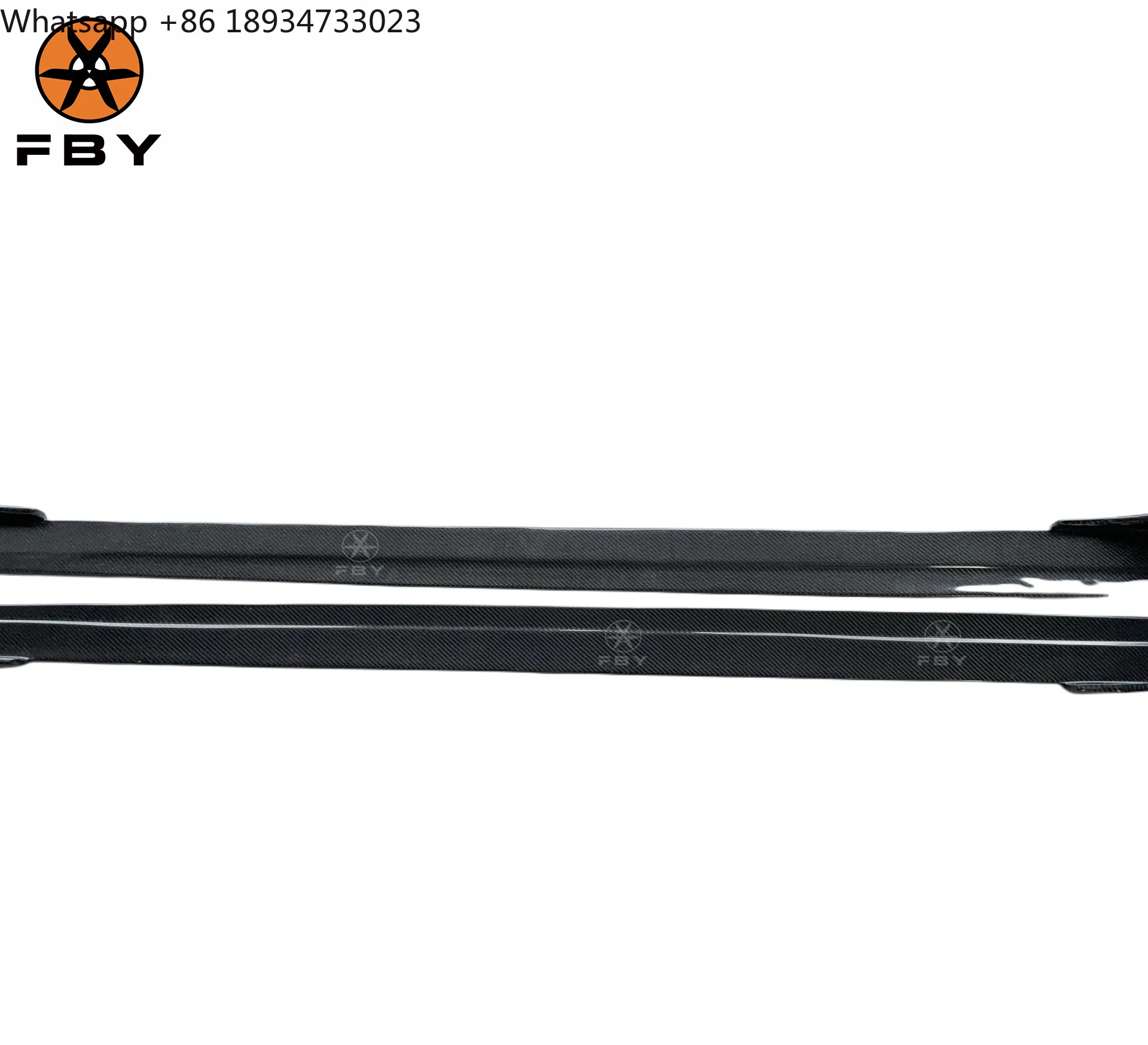 عالية الجودة MAD نمط ألياف الكربون الجانب حافة مصد السيارة لسيارات BMW 3 سلسلة 4 سلسلة F30 F32 F33 F35 2012-2017 ألياف الكربون الجانب تنورة #4