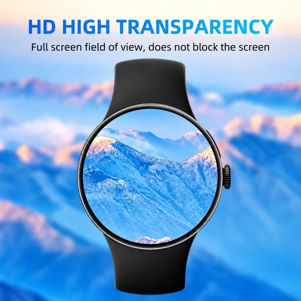 Soft Film Screen Protector Film 45mm 41mm Full Coverage Hydrogel Screen Protector Anti-Scratch HD Screen Protector
