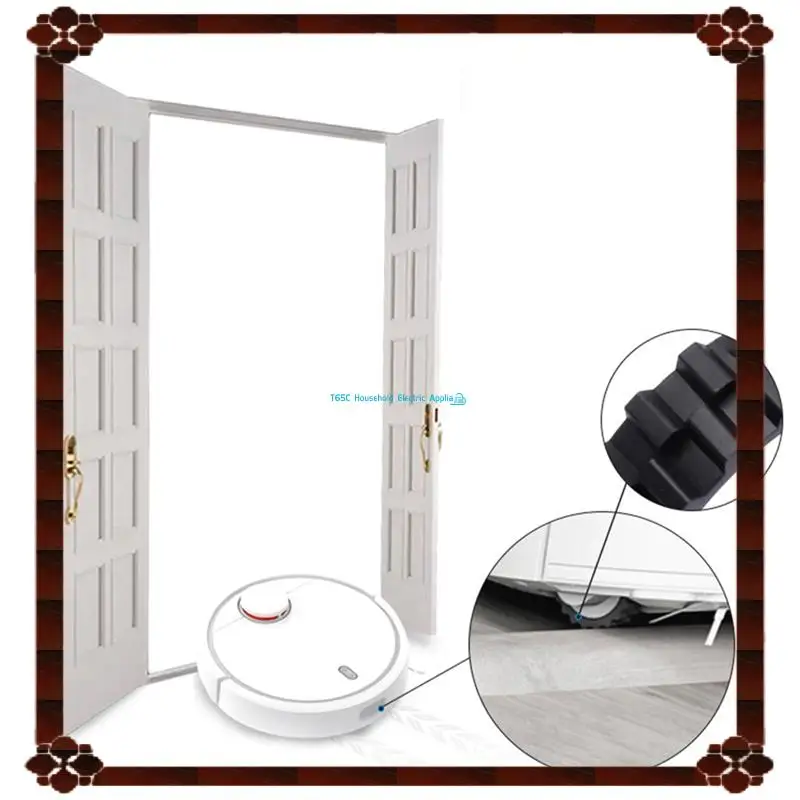 Dostawa 24-godzinna 6 sztuk opony do kół dla Xiaomi Mijia 1C/2C/3C S5 Series/T6/T7 kółka do odkurzacza robota wymiana antypoślizgowa Pa