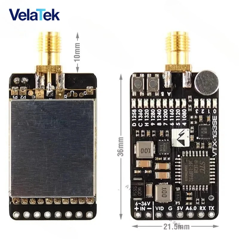 

Передача изображений 1,6 Вт VTX-1G3SE\ VRX-1G3-V2 1,2 ГГц 1,3 ГГц для МАТЕК