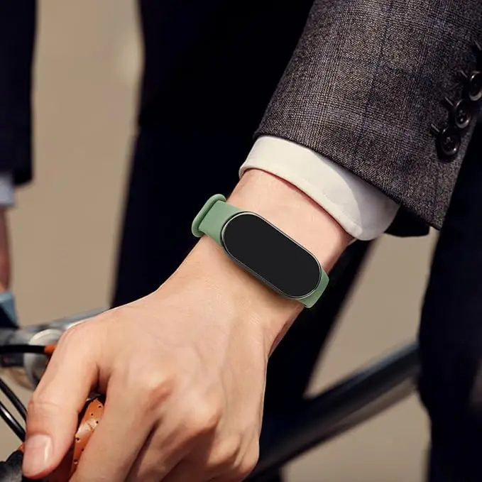 Cinturino in silicone per Mi Band 8 9 10 SmartWatch Sport Sostituzione da polso pulseira correa per Xiaomi MiBand10 9 Accessori braccialetto